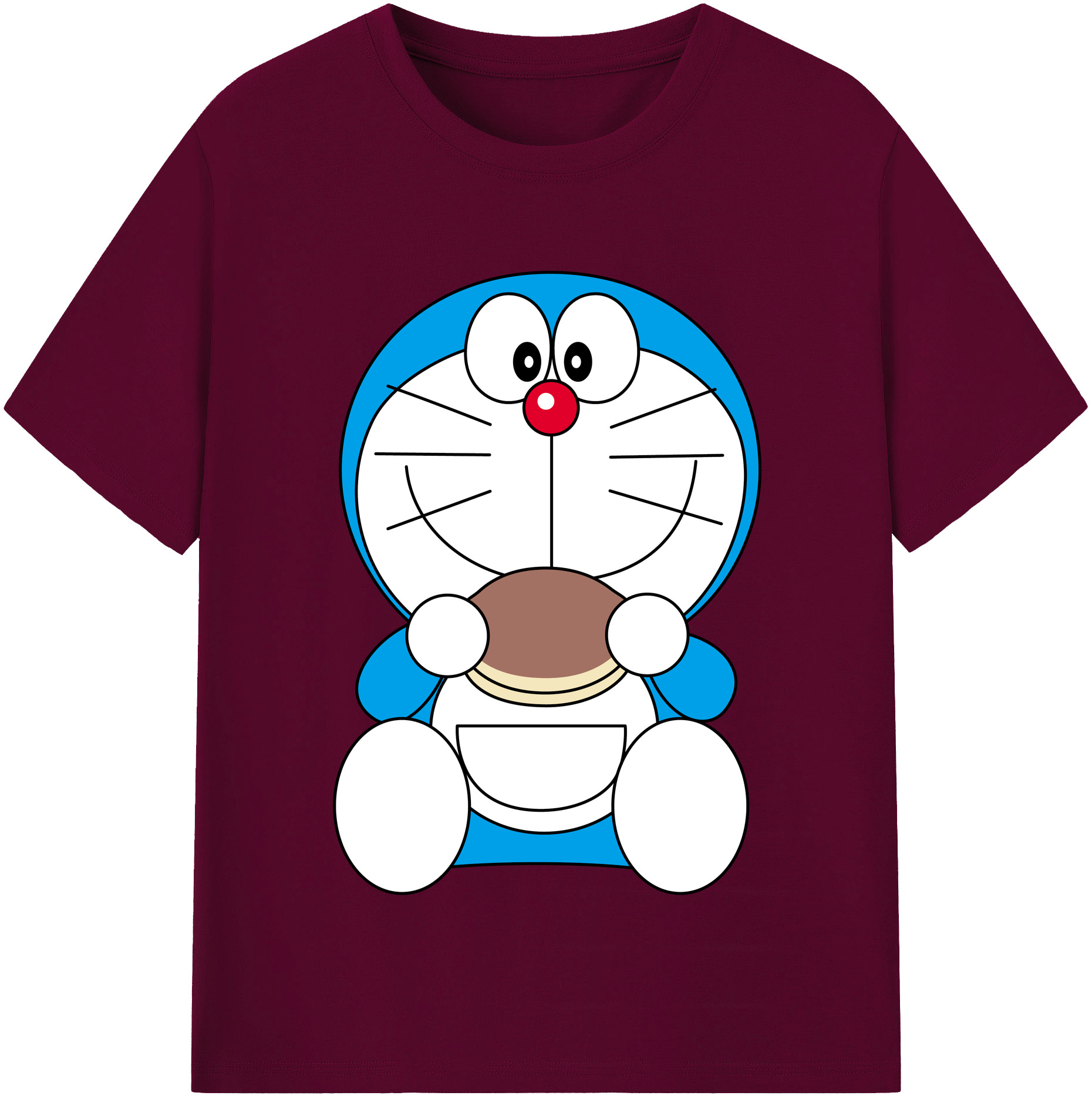 （画像用） ドラえもん Doraemon レディースカジュアルプリントTシャツ（綿100％）